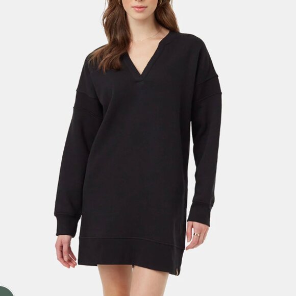 NWT tentree - TreeFleece Rib Insert Dress - Picture 3 of 3
